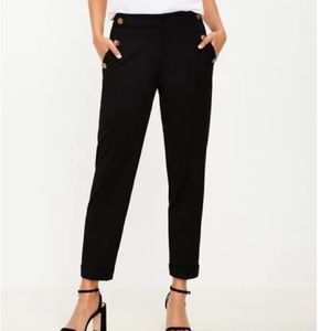 Black sailor pants